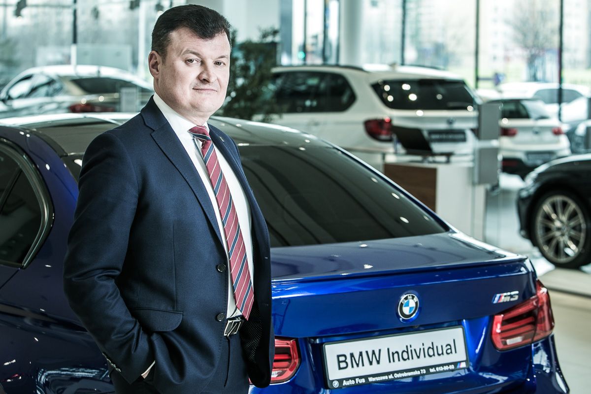 Tomasz Fus, współwłaściciel Fus Auto Group (fot. Fus Auto Group)