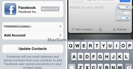 iOS 5 zintegruje się także z Facebookiem?