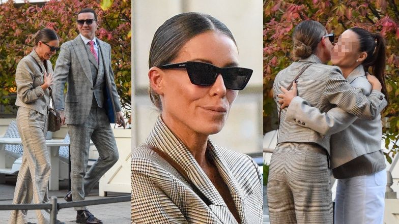 Małgorzata Rozenek i Radosław Majdan z przyjaciółmi