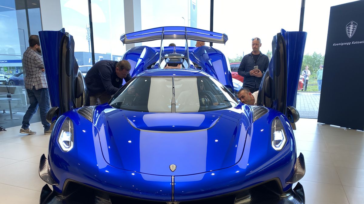 Koenigsegg Jesko w La Squadra w Katowicach