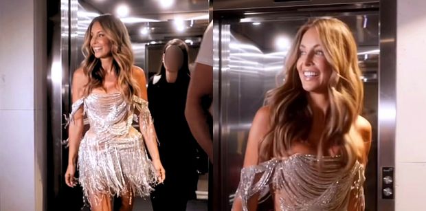 Małgorzata Rozenek ogłasza sukces w srebrnej mini z frędzlami, a fani spekulują: "Czyżby 'Taniec z Gwiazdami'?" (FOTO)