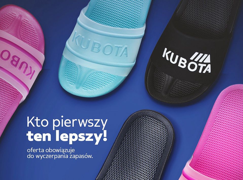 Klapki Kubota znowu w Biedronce. Lepiej się pospieszyć