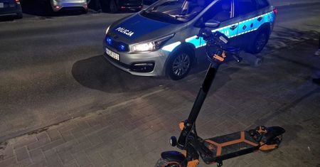 15-latek szalał na hulajnodze. Odpowie przed sądem
