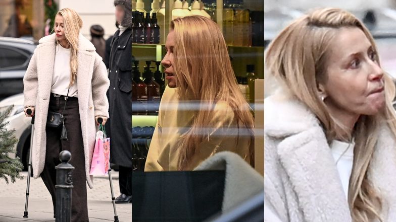 Katarzyna Warnke o kulach wybrała się na zakupy
