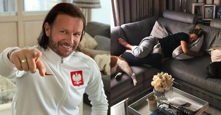 Radosław Majdan chwali się zdjęciem POGRĄŻONEJ WE ŚNIE Małgorzaty Rozenek (FOTO)