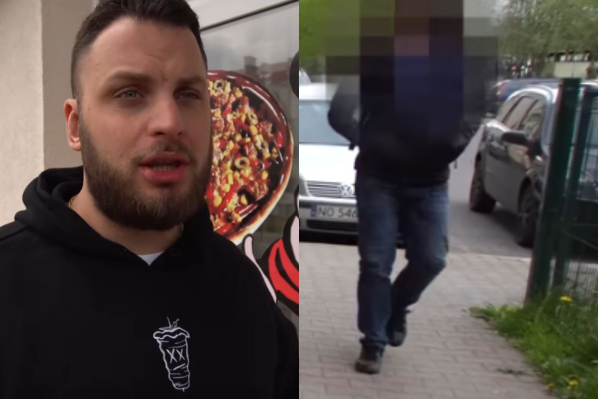 Youtuber odwiedził Olsztyn. Zaatakował go przechodzień