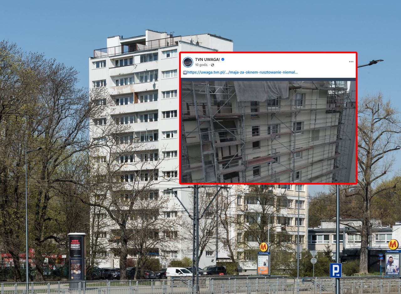 Od 13 lat żyją za rusztowaniem. Dramat w Katowicach