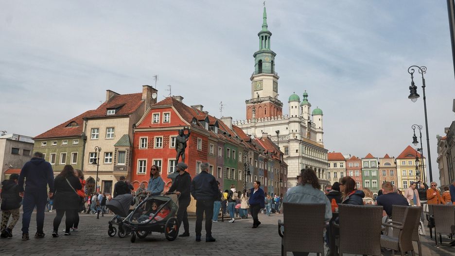 Tłumy poznaniaków na Starym Rynku
