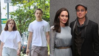 Vivienne i Knox Jolie-Pitt maszerują z zakupami. 16-latkowie to kopia znanych rodziców