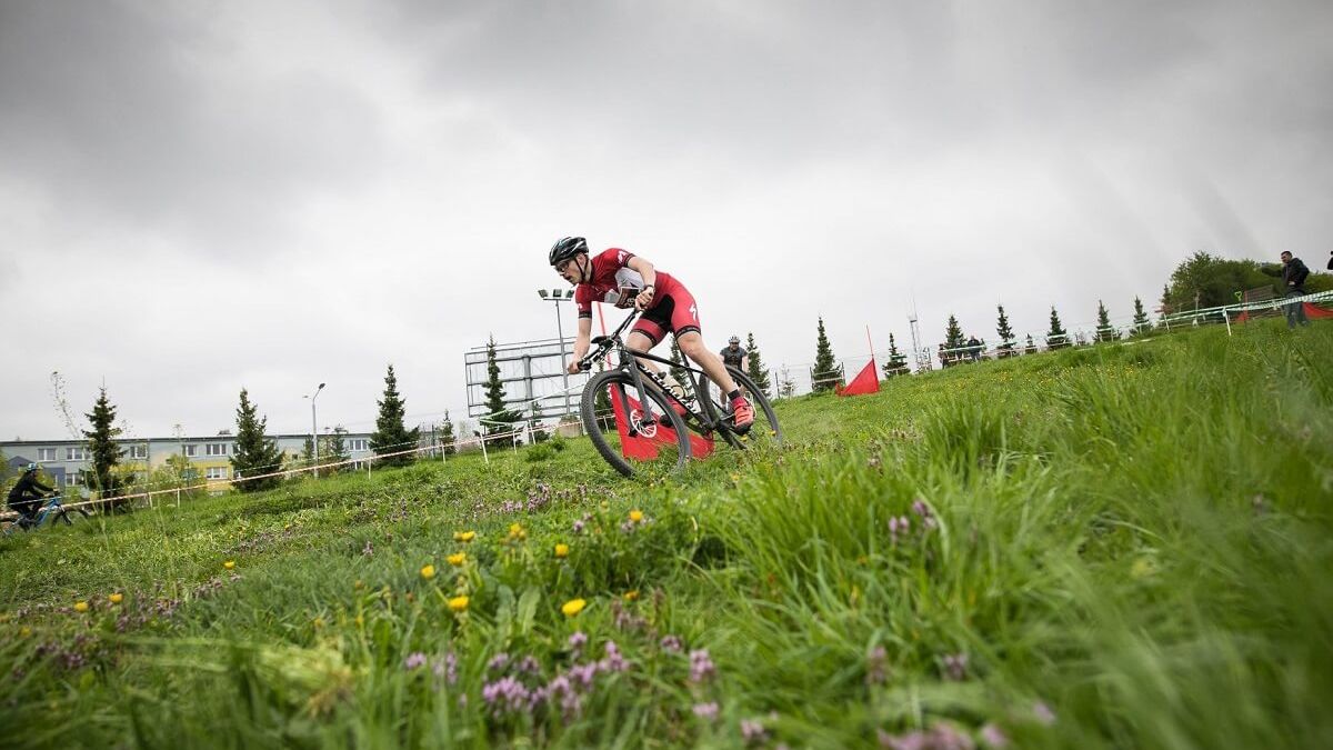 Lubelski Duathlon na terenie stoku Globus