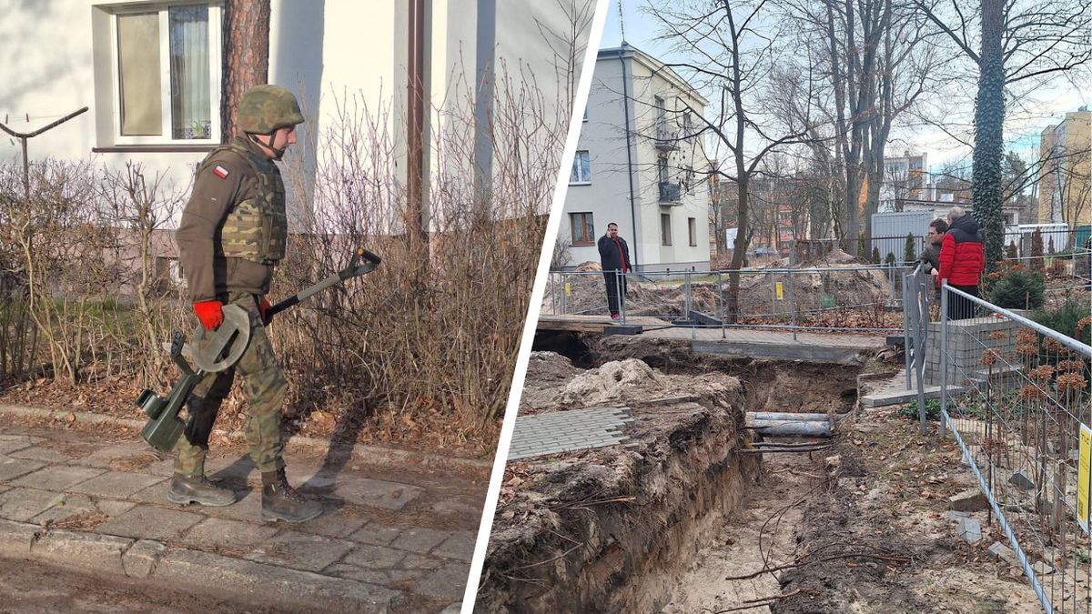 Akcja saperów w Otwocku