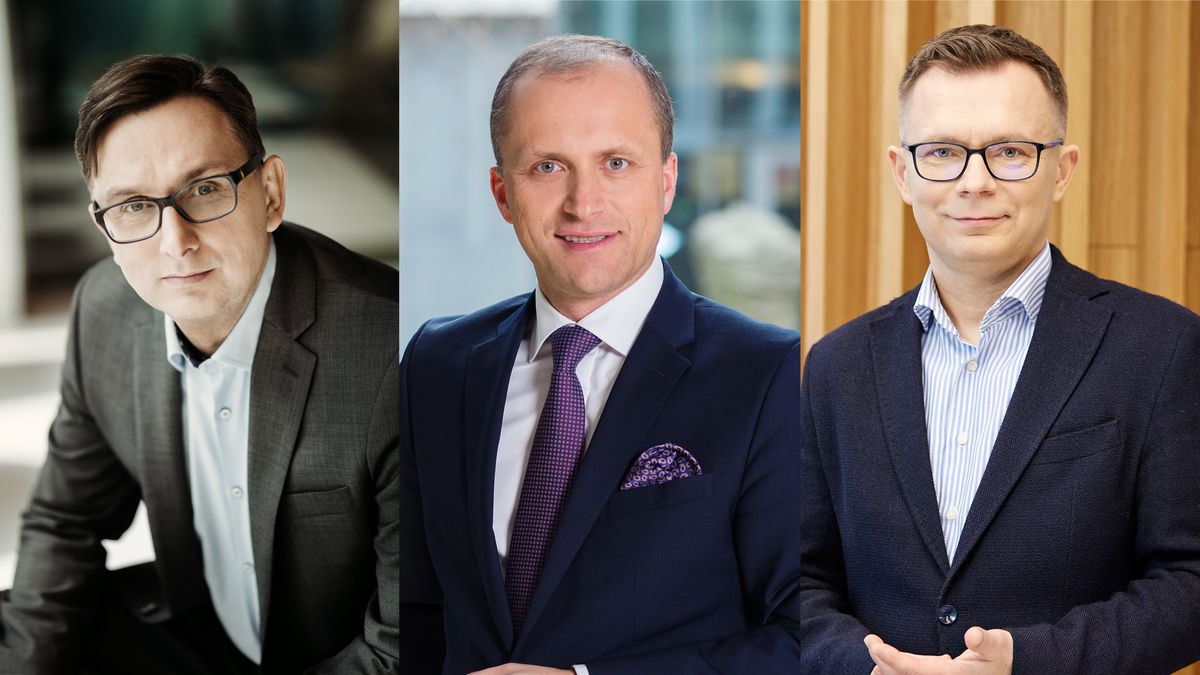 Paweł Piątek, Dyrektor Generalny grupy spółek DANONE w Polsce, Artur Ludwiczak, Dyrektor Zarządzający Nutricia Polska, Marek Sumiła, Dyrektor Zarządzający Danone i Żywiec Zdrój