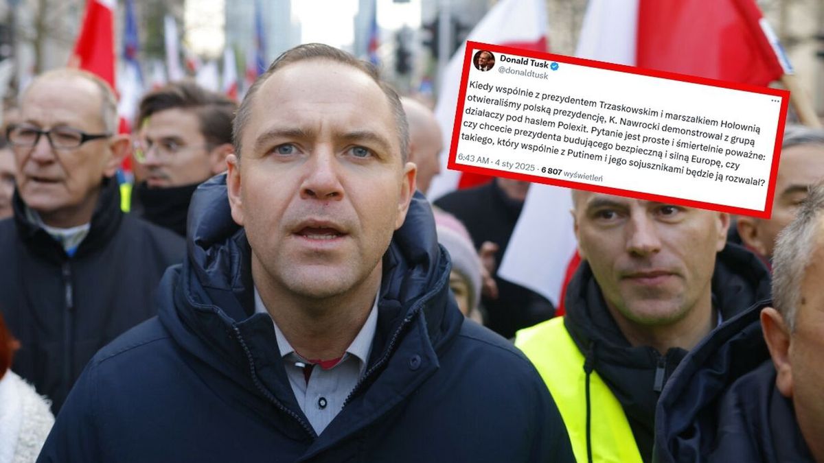 Donald Tusk o Karolu Nawrockim