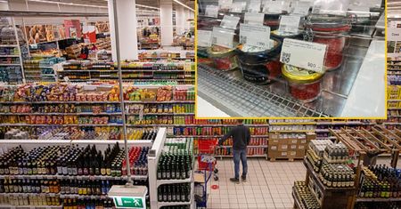 Zdjęcie z moskiewskiego sklepu. Też to widzicie?