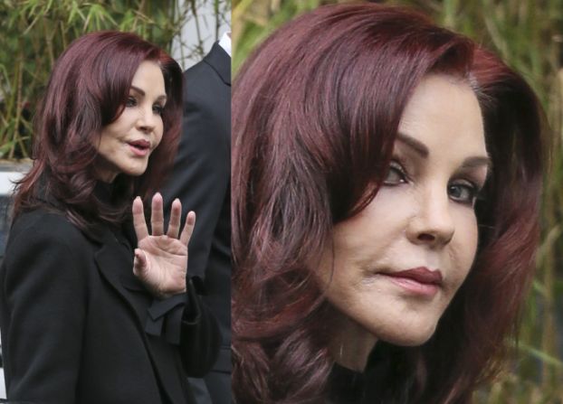 Odmłodzona (?) 71-letnia Priscilla Presley w brytyjskiej telewizji... (ZDJĘCIA)