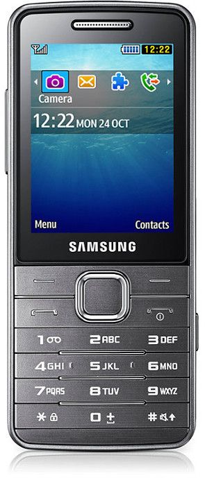 Telefon Samsung S5610 posiada trwałą baterię