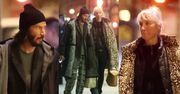 Wystylizowany na kloszarda Keanu Reeves snuje się po planie "Matriksa" w towarzystwie ukochanej (FOTO)