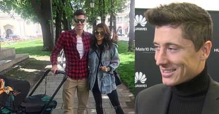 Lewandowski o byciu "twarzą smartfonów": "Używam ich do robienia zdjęć. Często z Anią robimy selfie na spacerze"