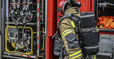 Dzięciołówka. Pożar DPS. Ewakuowano pensjonariuszy i pracowników