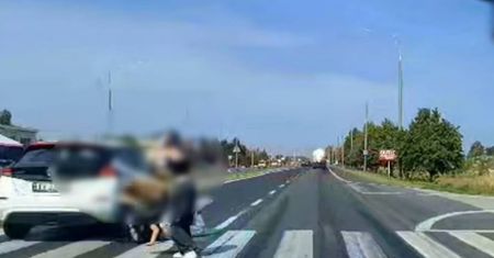 O krok od tragedii na pasach. Dramatyczny film z Radomia obiegł sieć