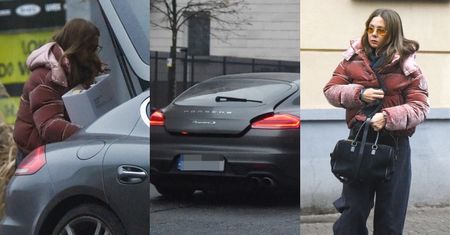 Tak Kinga Rusin wozi się po stolicy: dwukrotnie zaparkowała porsche NA ZAKAZIE i odjechała z otwartym bagażnikiem