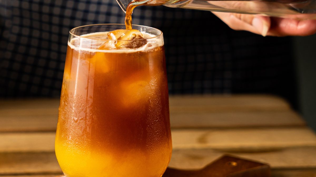 Espresso z sokiem pomarańczowym to superorzeźwiające połączenie