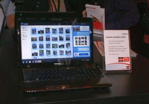 Toshiba Satellite L750D