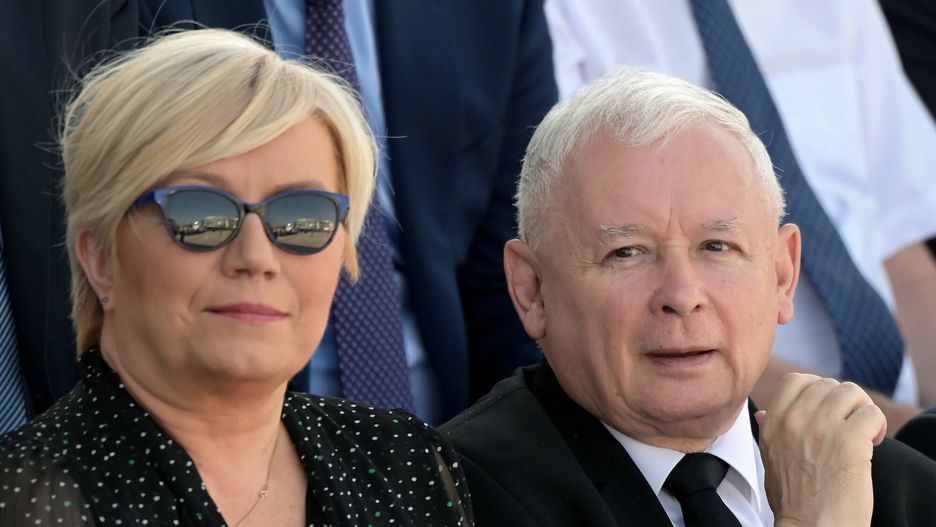 80. rocznica wybuchu II wojny ?wiatowej - Warszawa
Fot. Wojtek Laski/East News, Warszawa, 01.09.2019. Centralne obchody 80. rocznicy wybuchu II wojny swiatowej na placu Pilsudskiego.
N/z: prezes PiS Jaroslaw Kaczynski oraz prezes Trybunalu Konstytucyjnego Julia Przylebska
Wojtek Laski