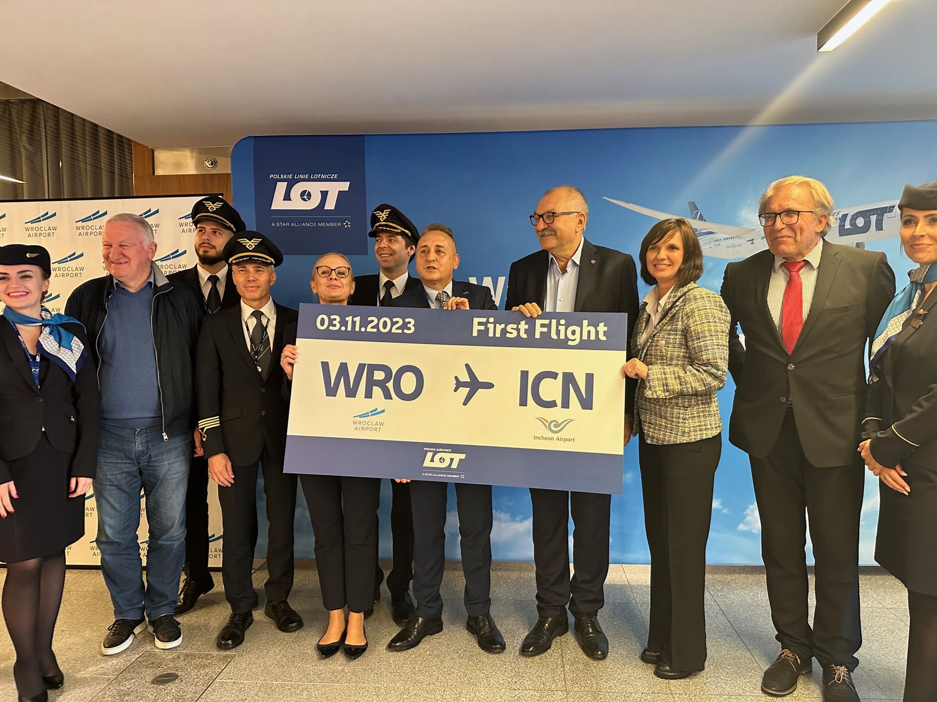 Polskie Linie Lotnicze LOT uruchomiły bezpośrednie połączenie z Wrocławia do Seulu w Korei Południowej   