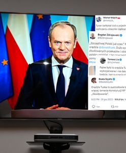 Lawina komentarzy po orędziu Donalda Tuska