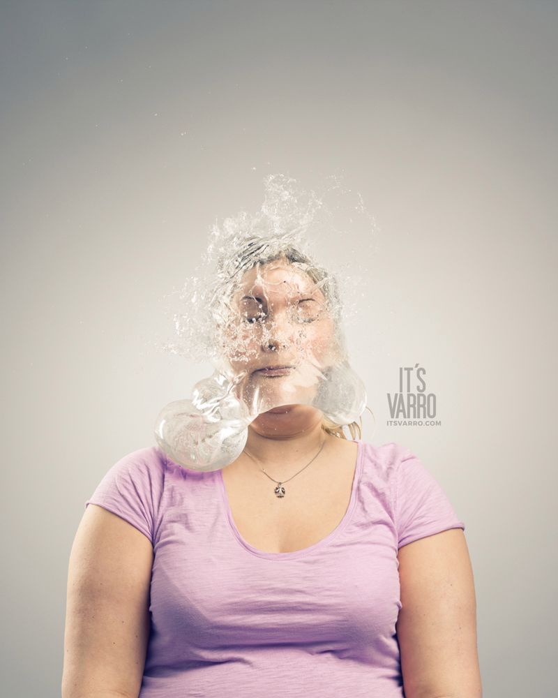 Condom Challenge – śmieszny projekt portretowy Andreasa Varro 5