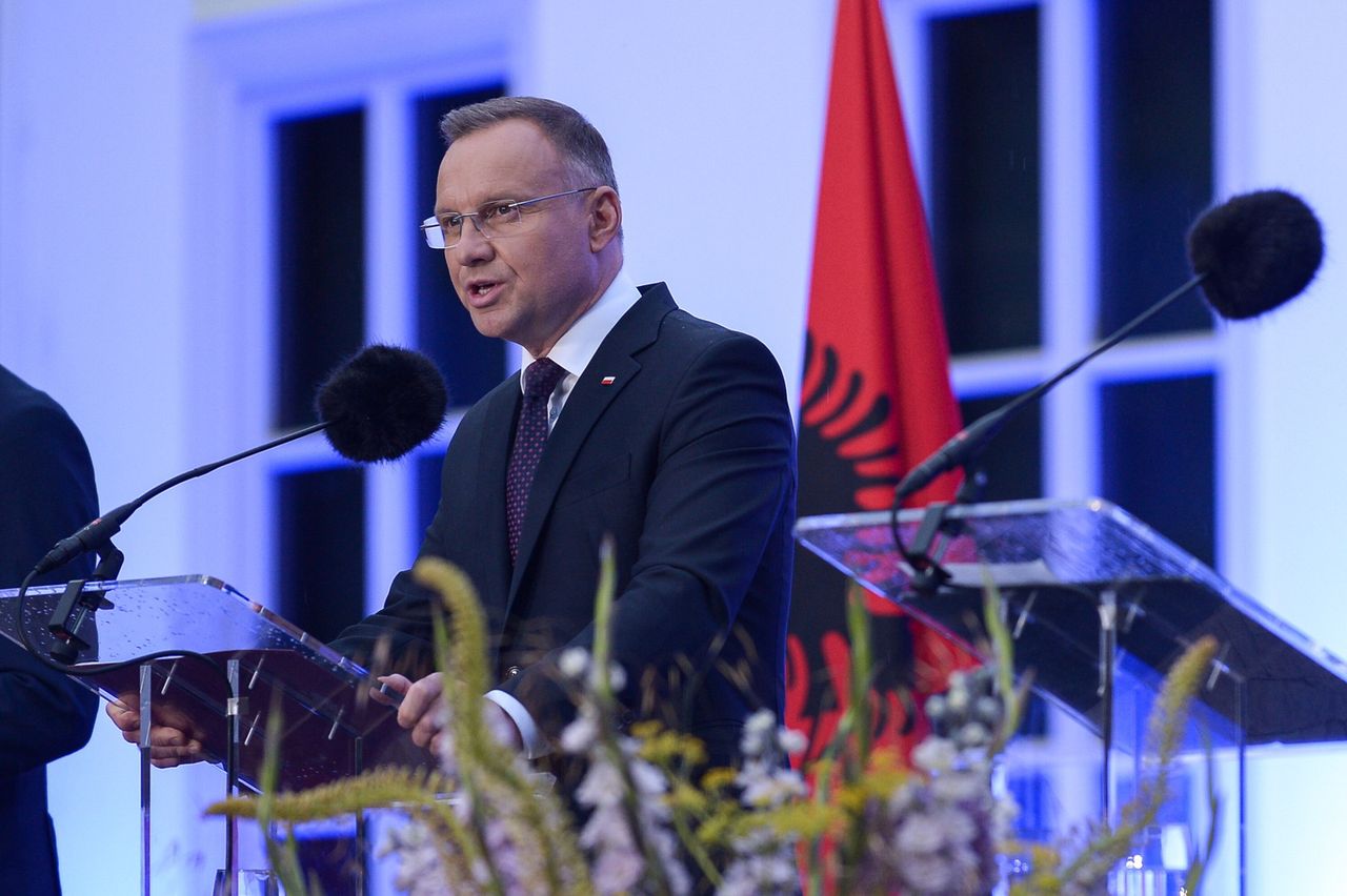 Prigożyn w Białorusi. Duda domaga się "twardej odpowiedzi NATO"