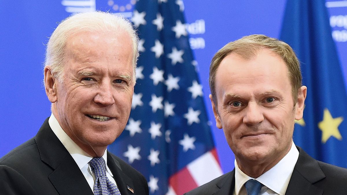 Joe Biden i Donald Tusk