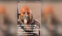 Piotr Gąsowski w szpitalu po zarażeniu koronawirusem. „Przechodzę to w miarę łatwo, w przeciwieństwie do niezaszczepionych”