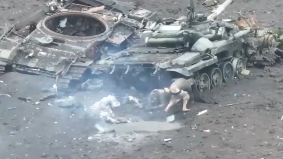 Nagranie z Rosjanami niesie się po sieci