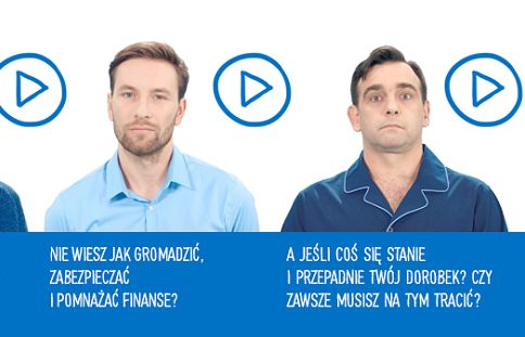 Perypetie statystycznych Polaków reklamują ubezpieczenia w Aegonie (wideo)
