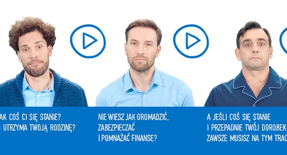 Perypetie statystycznych Polaków reklamują ubezpieczenia w Aegonie (wideo)