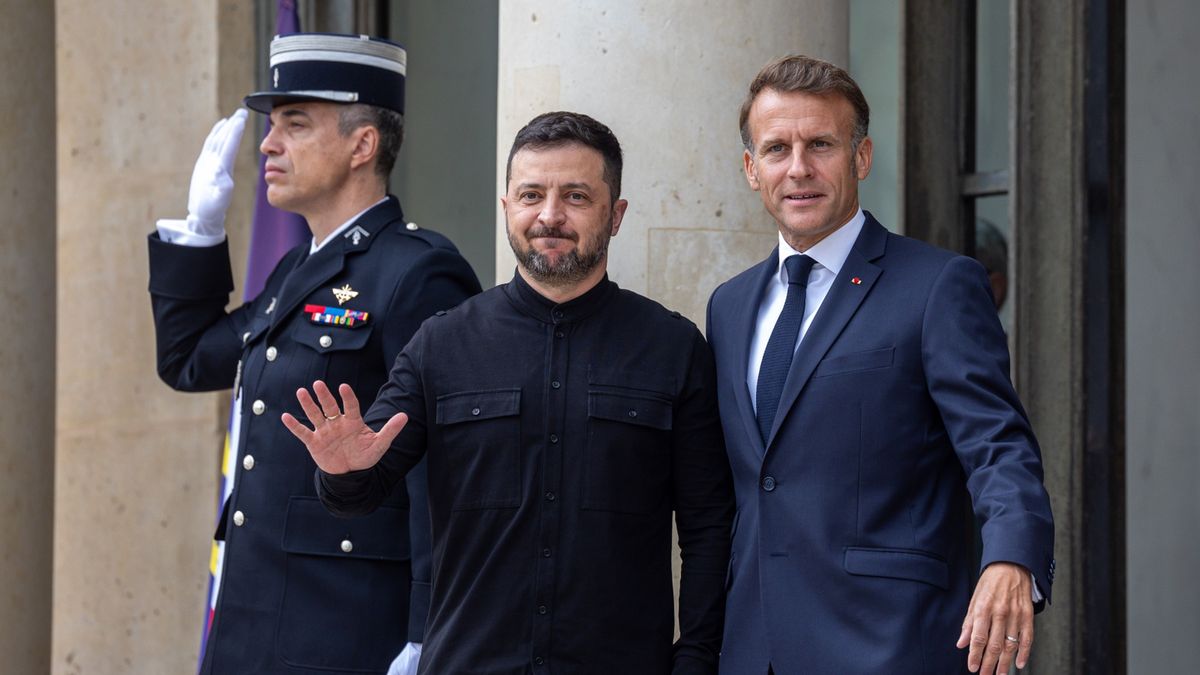 Gwarancje dla Ukrainy. Macron: zobowiązało się 26 krajów