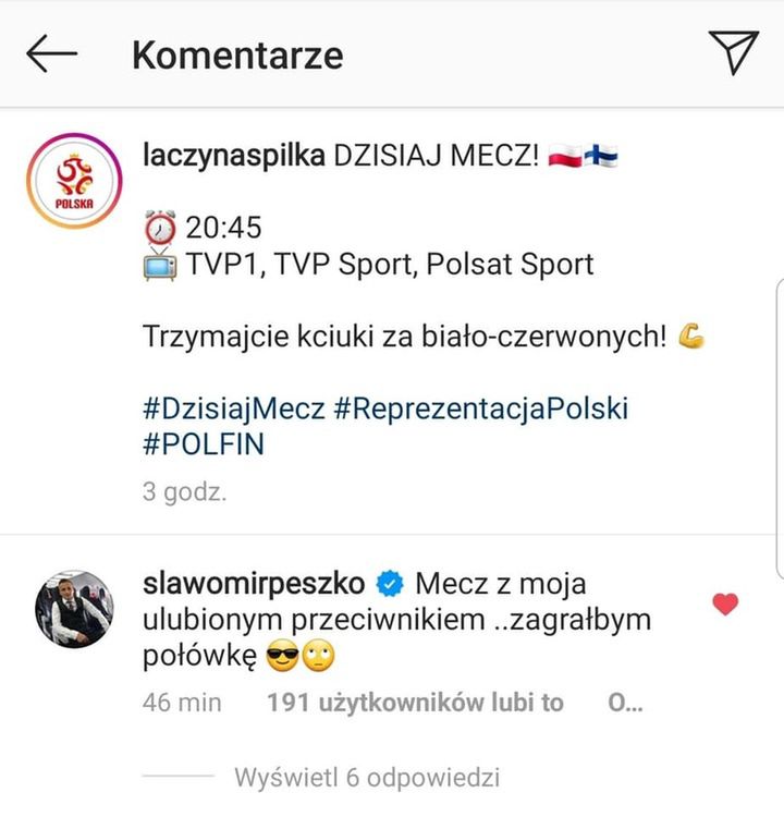 Komentarz Sławomira Peszki