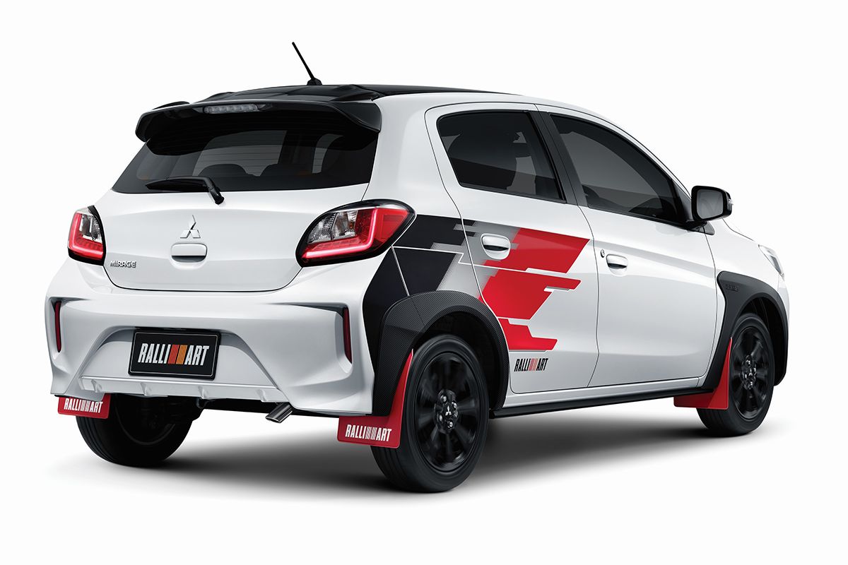 Mitsubishi Space Star/Mirage z pakietem Ralliart