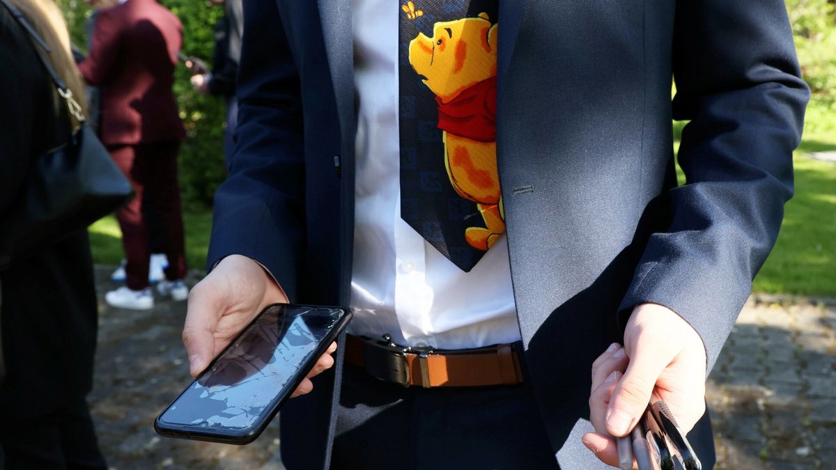 Matura 2023Fot. Wojciech Olkusnik/East News, Warszawa, 04.05.2023. Matura w Warszawie.  N/z: XCIV LO im. gen. Stanislawa Maczka.Wojciech Olkusnik