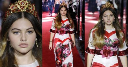 "Najpiękniejsza dziewczynka świata" na wybiegu Dolce&Gabbana