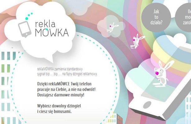 ReklaMówka w T-Mobile - minuty za reklamy (fot.: rekla-mowka.pl)