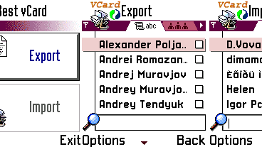 Kontakty w formacie vCard 1