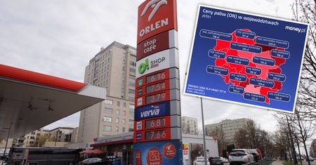 Gdzie tankują najtaniej, gdzie najdrożej? Mapa cen paliw w Polsce