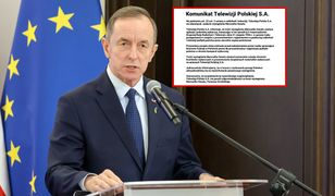 "Skandal". Reagują na komunikat TVP przed orędziem Grodzkiego [NA ŻYWO]