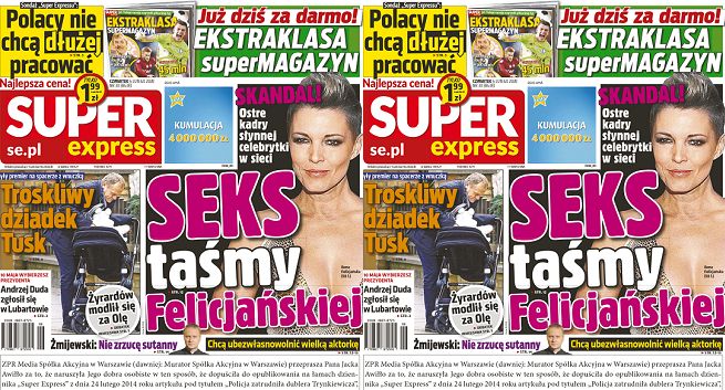 „Super Express” na pierwszej stronie przeprasza za tekst „Policja zatrudniła dublera Trynkiewicza”