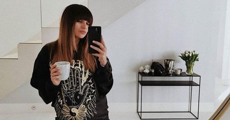 Anna Lewandowska pokazała salon. Uwagę zwraca nietypowy element wystoju
