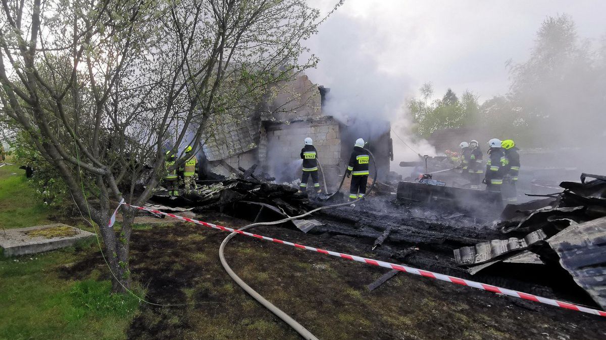 W pogorzelisku znaleziono ciało