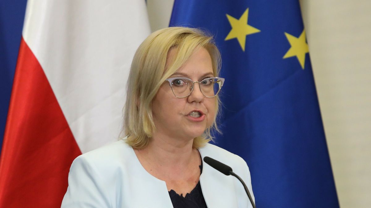 Minister klimatu i środowiska Anna Moskwa